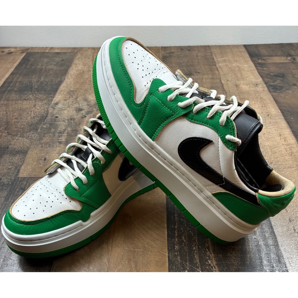 Jordan Air Jordan 1 Elevate Low Women 9 Green White DQ8394-301 Good Condition